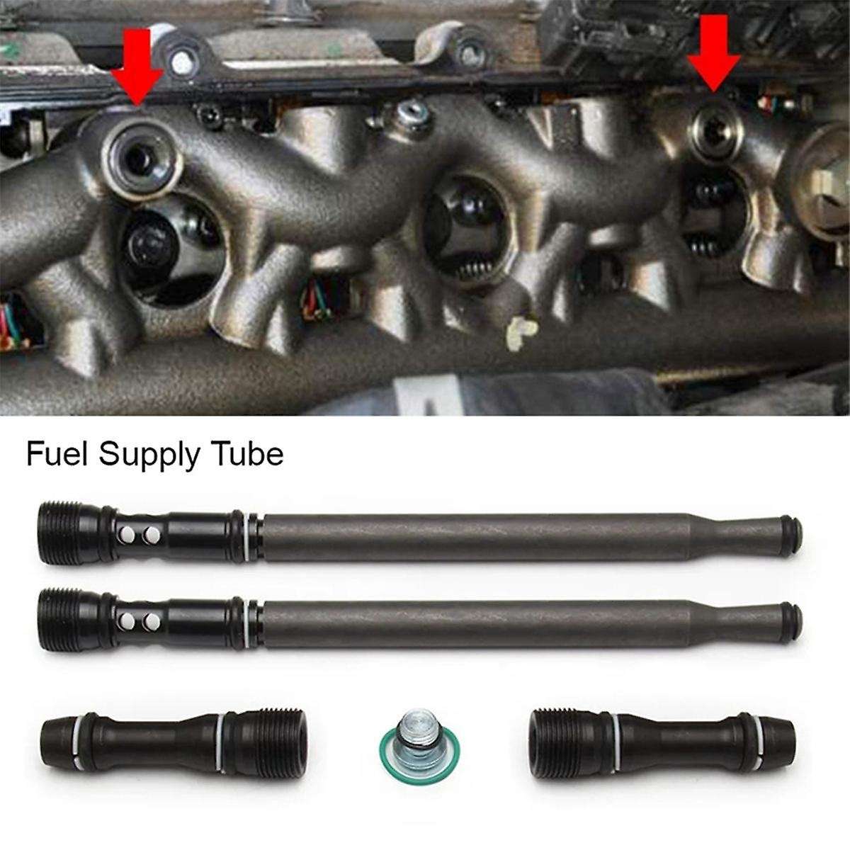 Auto Stroke Updated Stand Pipe Dummy Plug Kit Fuel Supply Tube for E-350 E-450 6e7z-9a332-a 6e7z9a3
