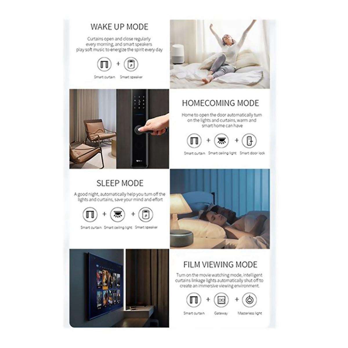 Automatic Curtain Opener Robot Smart Curtains Rod Home Device with Remote Control, Timer Switch Manu