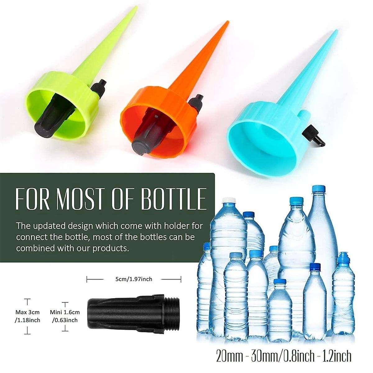 Automatic Watering Spike Device Outdoor Automatic Plant Drip Irrigation System with Slow Release Con