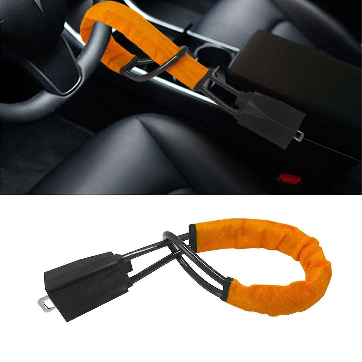 Automobile Car Steering Wheel Lock Seat Lock Accessory Car Retractable Anti Theft Steering Wheel Lo
