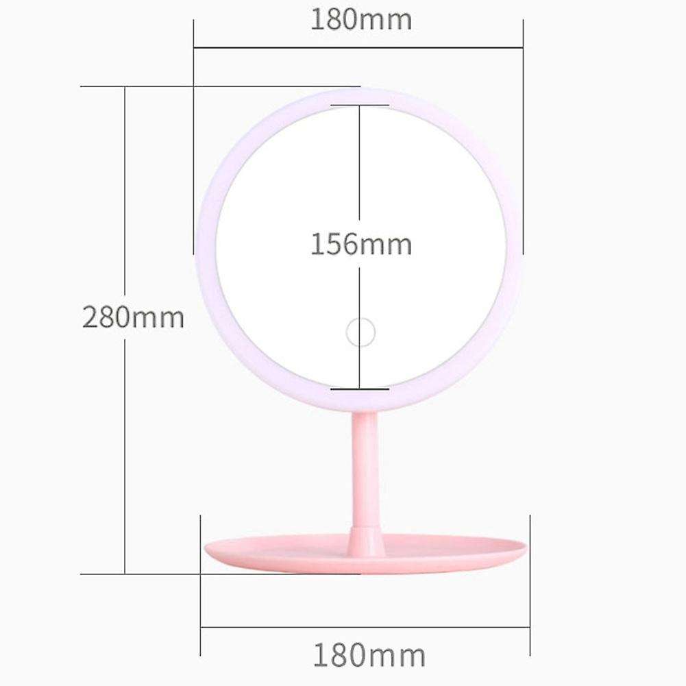 Makeup Mirror Light USB Rechargeable -Multicolor Rechargeable Mirror for Cosmetic Makeup Makeup Mirr
