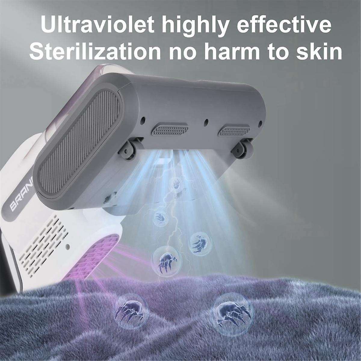 Mattress Vacuum Cleaner, and Rechargeable Car Vacuum, Effectively Clean Up for Sofas, Bed, Car Home