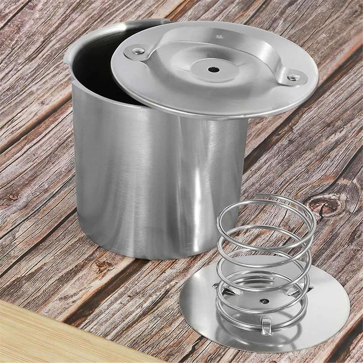 Meat Press Cooker 304stainless Steel Ham Press Maker Multifunctional Round Shape Homemade Meat Press