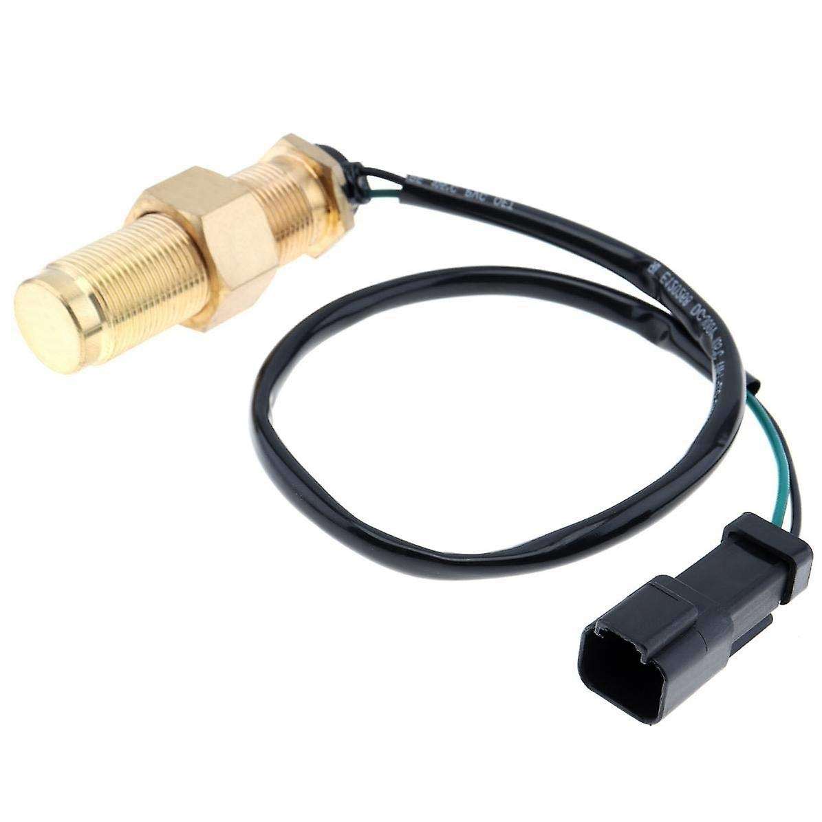 Metal Revolution Speed Sensor Excavator Engine Replacement Part Accessories White Square Plug 7861-9