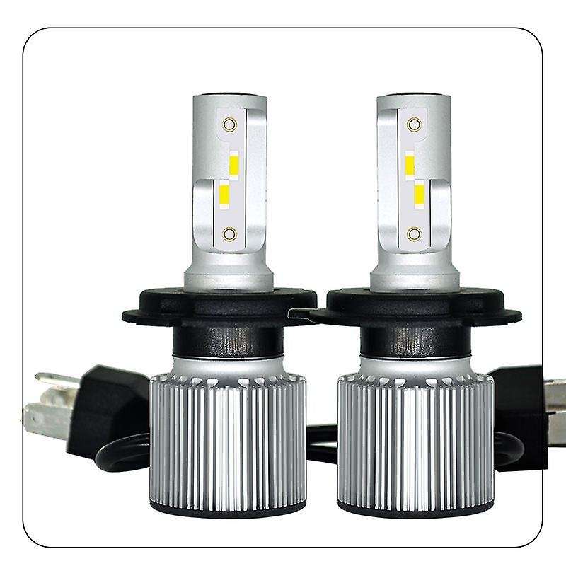 Mini Led Car Headlight 50W 5600Ml H4/Hb2/9003 6000K Bulb Accessories