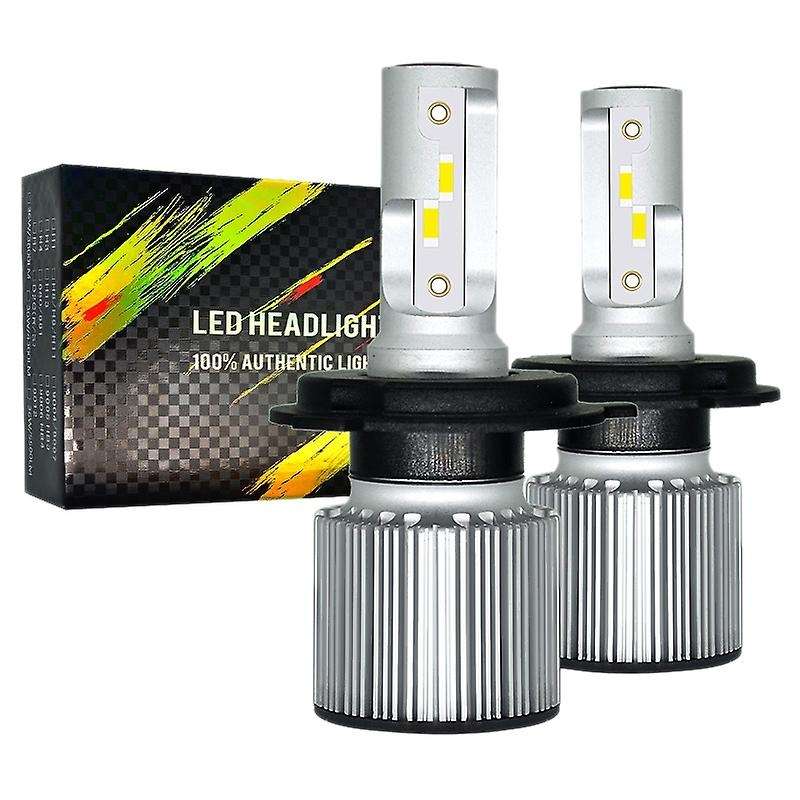Mini Led Car Headlight 50W 5600Ml H4/Hb2/9003 6000K Bulb Accessories
