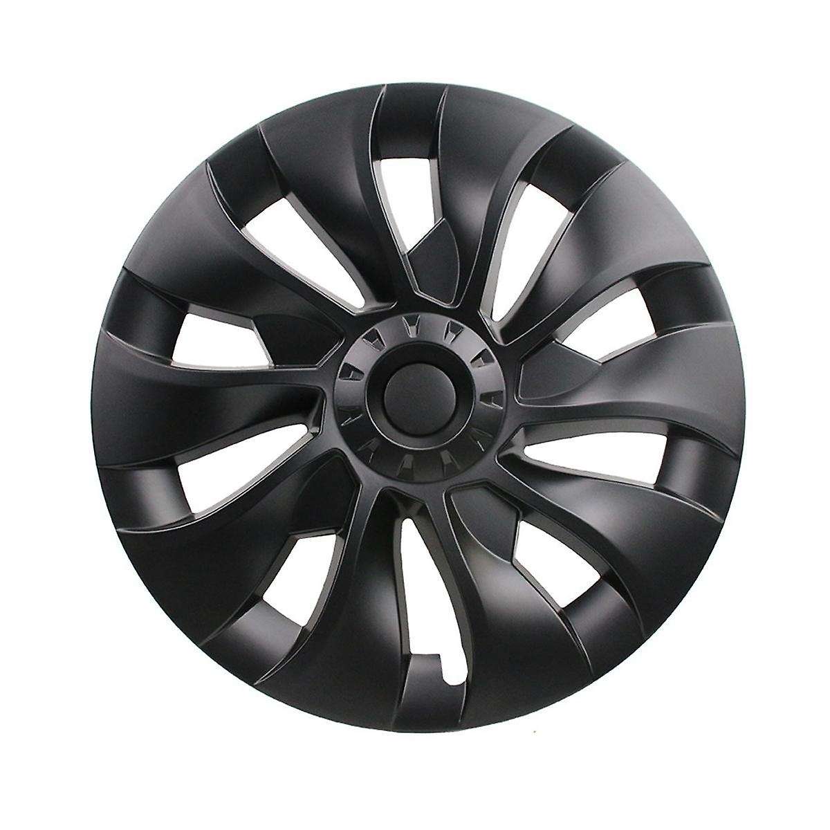 Model 3 Wheel Cover 18 Inch, Hub Cap Full Cover Replacement Accessories for - Black (right)
