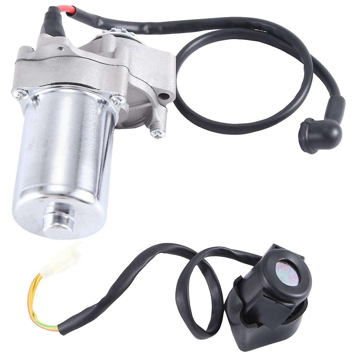 Motor & Solenoid Relay for 50cc 70 Cc 90cc 100cc 110cc 125cc Atv Dirt Bikes Go Karts Chinese Pit B