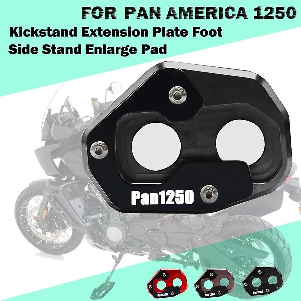 Motorcycle Accessories Kickstand Extension Plate Foot Side Stand Enlarge Pad for Pan America 1250 2