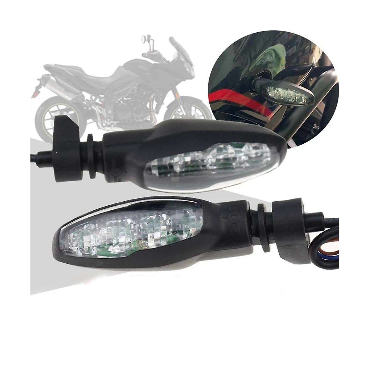 Motorcycle Accessories LED Turn Signal Light Indicator Lights Blinkers Flasher for 800/1200/900 Spee