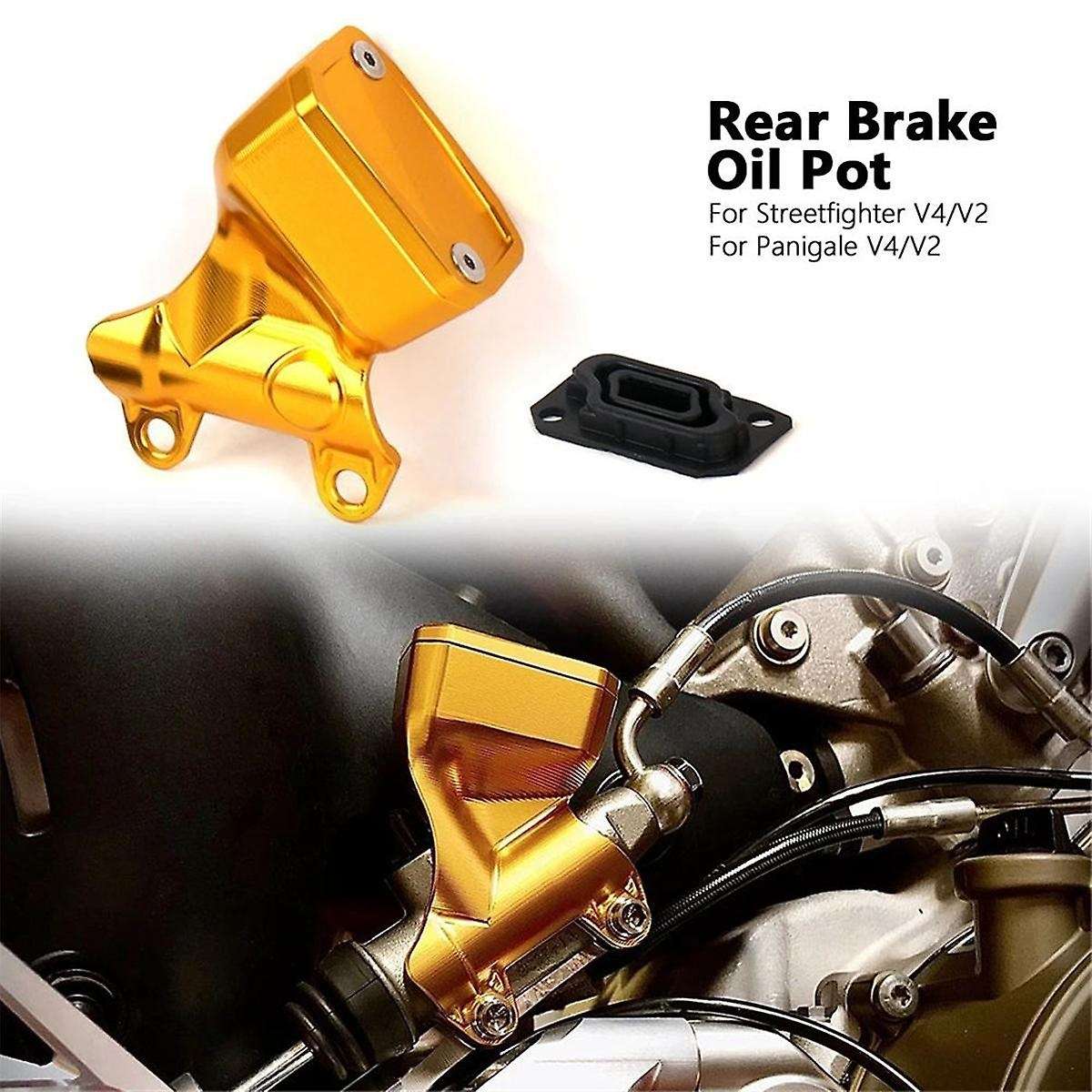 Motorcycle Accessories Rear Brake Oil Reservoir Kit for Panigale V4 PANIGALE V2 Streetfighter V4 Ti