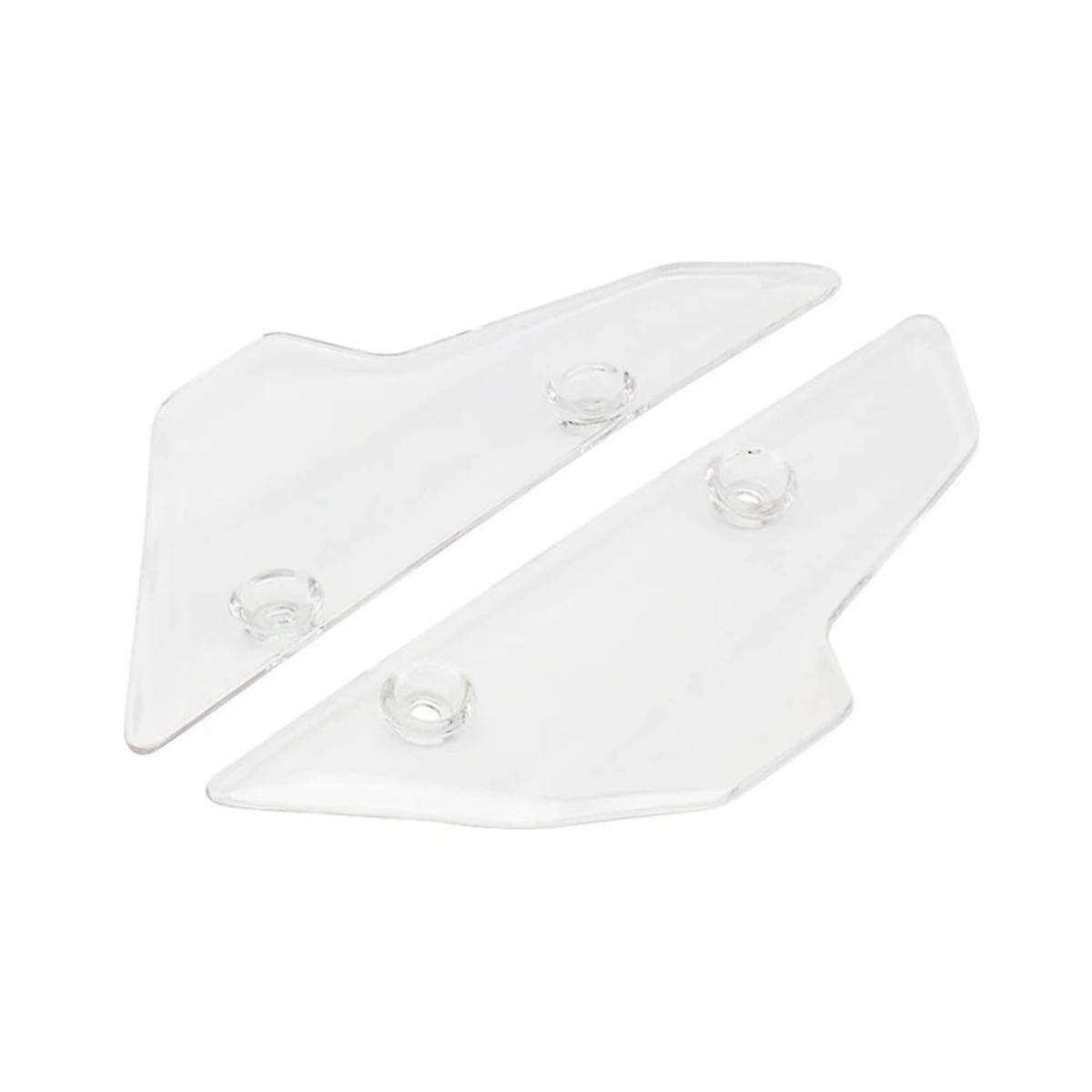 Motorcycle Air Deflector Wind Deflector Side Windscreen for Xl750 Transalp 2023(transparent)