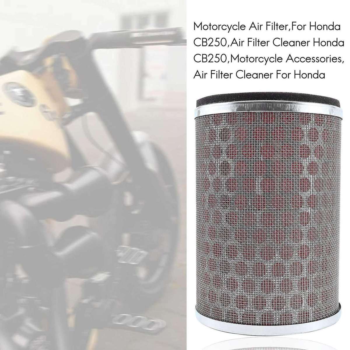 Motorcycle Air Filter Cleaner for CB250/CB600/CB600 250/600 1998-2006