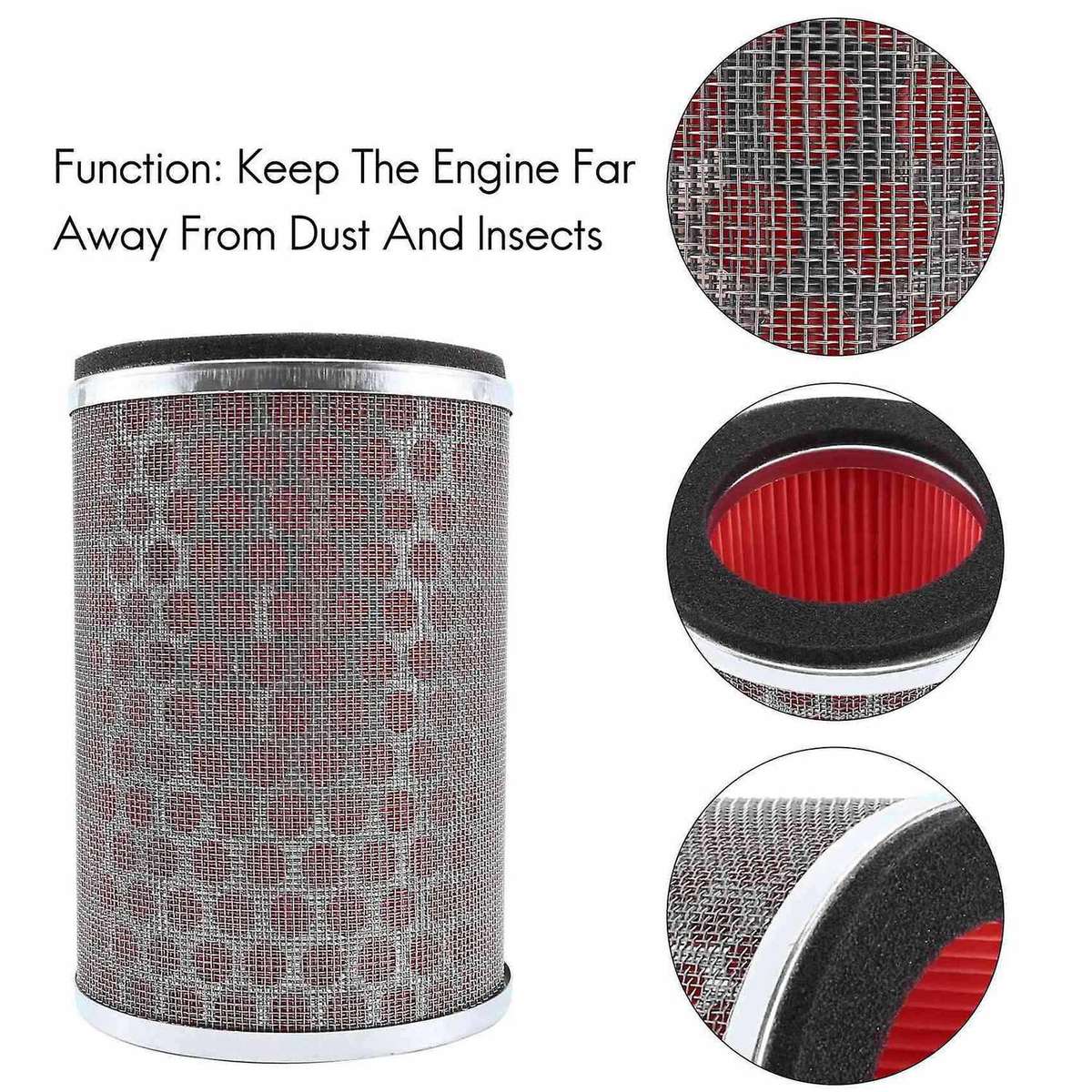 Motorcycle Air Filter Cleaner for CB250/CB600/CB600 250/600 1998-2006