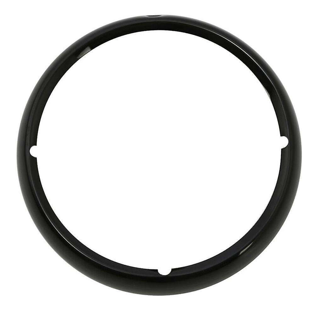 Motorcycle Black 7 Inch Headlight Trim Ring for Touring Glide Street Glide Road King