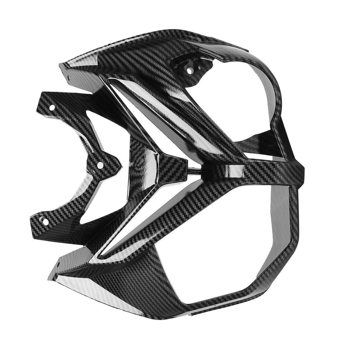 Motorcycle Carbon Fiber Headlamp Cover Front Upper Fairing Headlight Cowl Nose Panlel for S1000R 201
