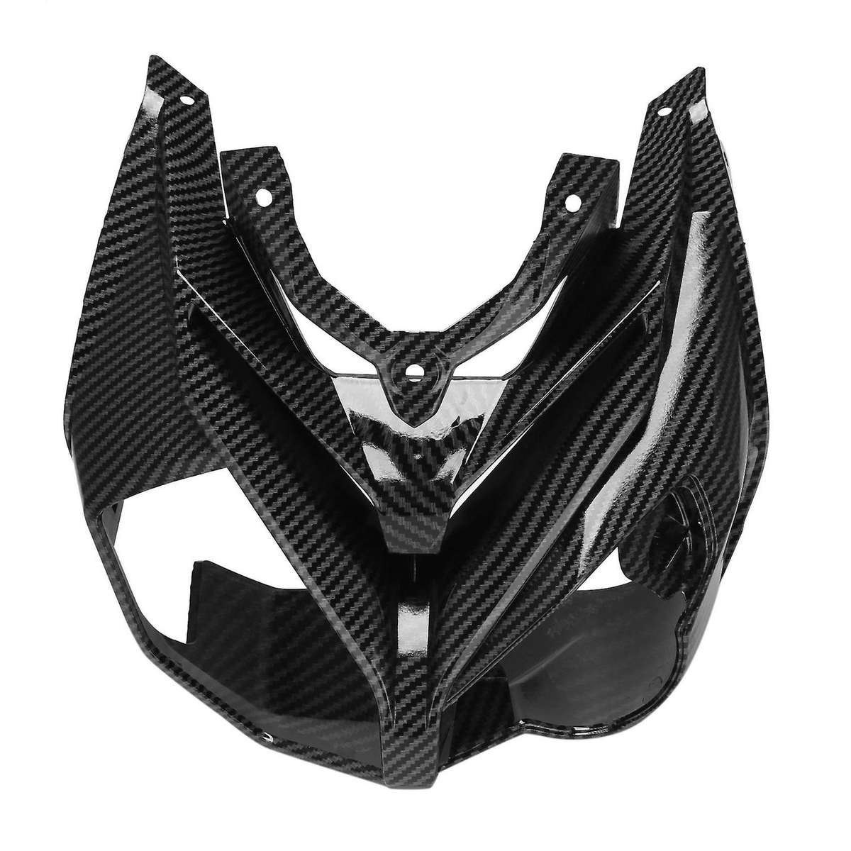 Motorcycle Carbon Fiber Headlamp Cover Front Upper Fairing Headlight Cowl Nose Panlel for S1000R 201