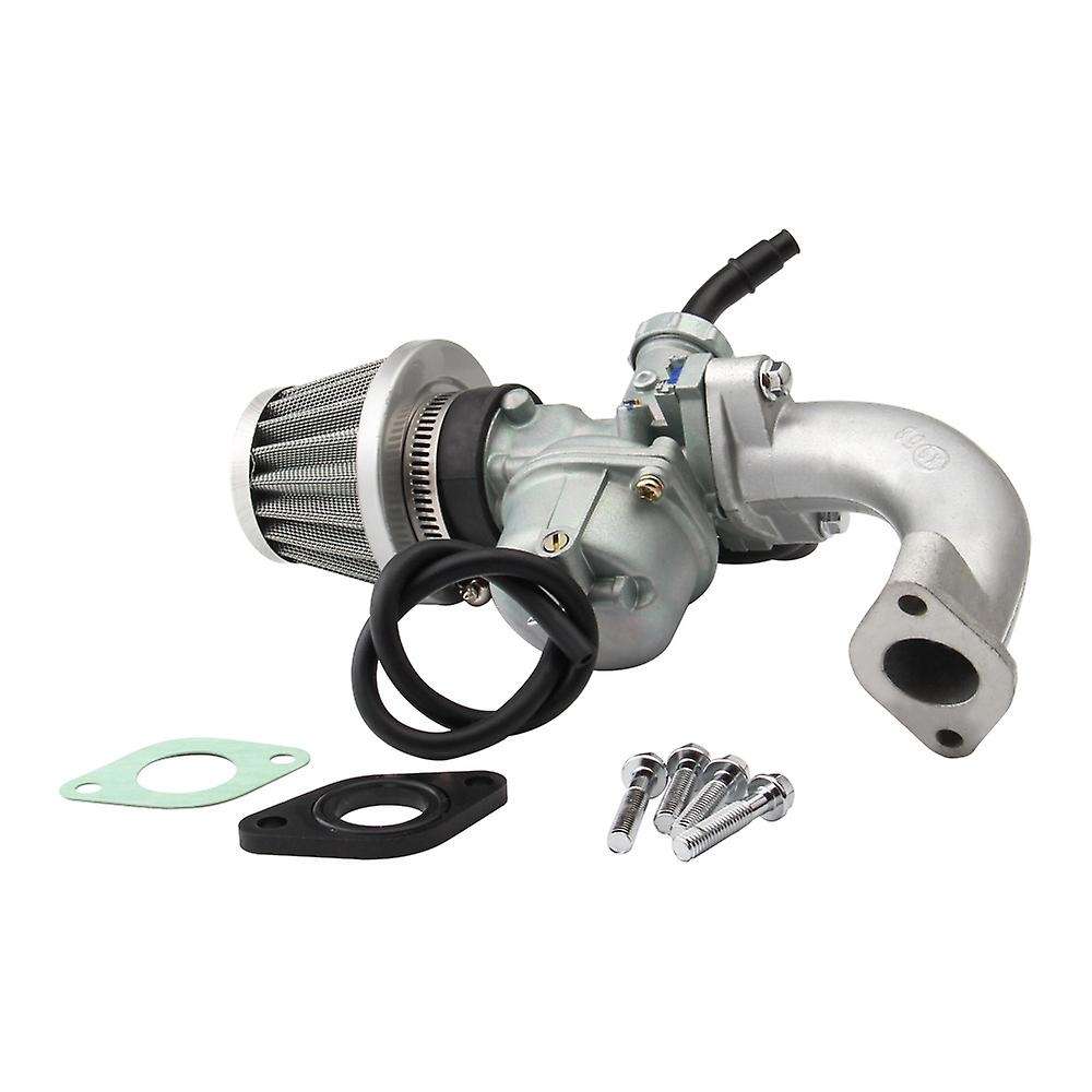 Motorcycle Carburetor Suitable for ATV 110Cc 125Cc PZ22 22mm Carburetor Intake Pipe Air Filter
