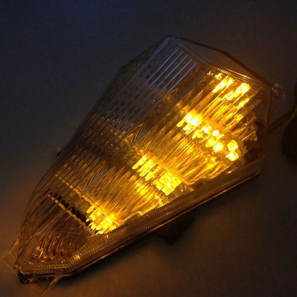 Motorcycle Clear Brake LED Tail Light Turn Signal for YZF-R6 2006-2013