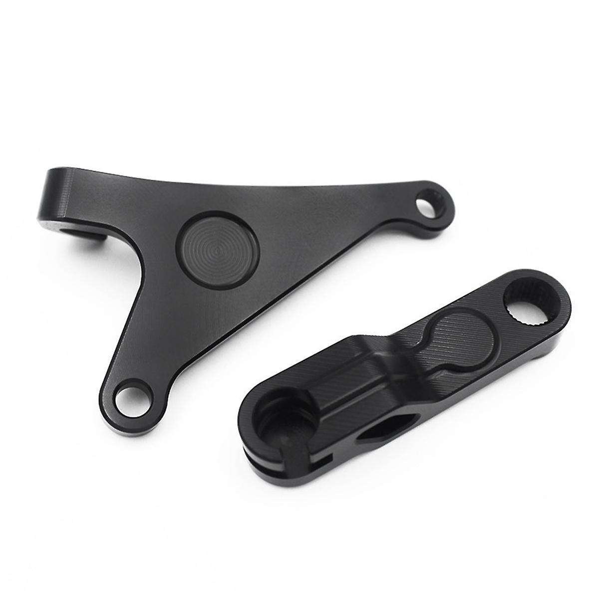 Motorcycle Clutch Arm Extension Clutch Lever Bracket Kit for 700 XTZ 700 2019-2024 MT07 FZ07 R7 Blac