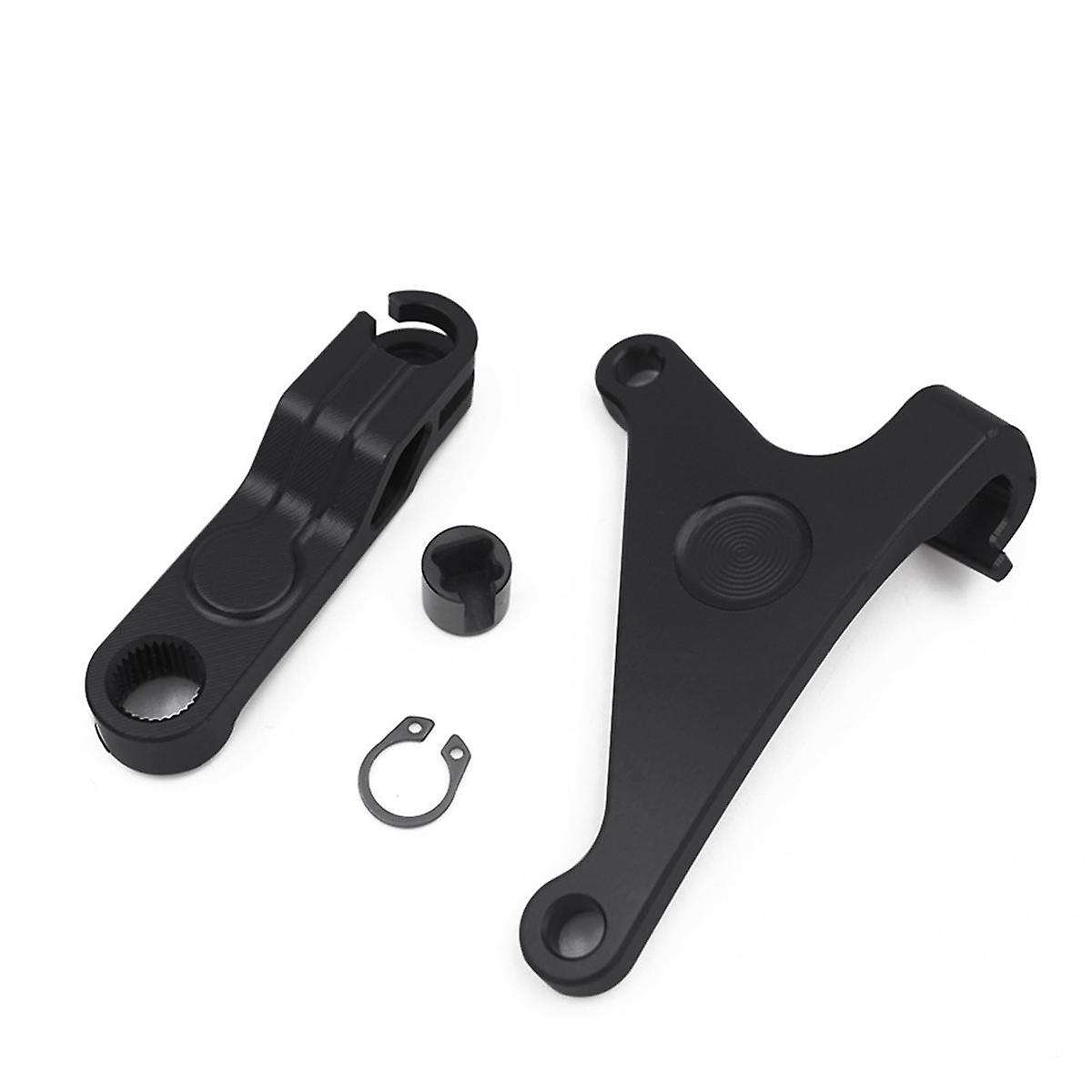 Motorcycle Clutch Arm Extension Clutch Lever Bracket Kit for 700 XTZ 700 2019-2024 MT07 FZ07 R7 Blac