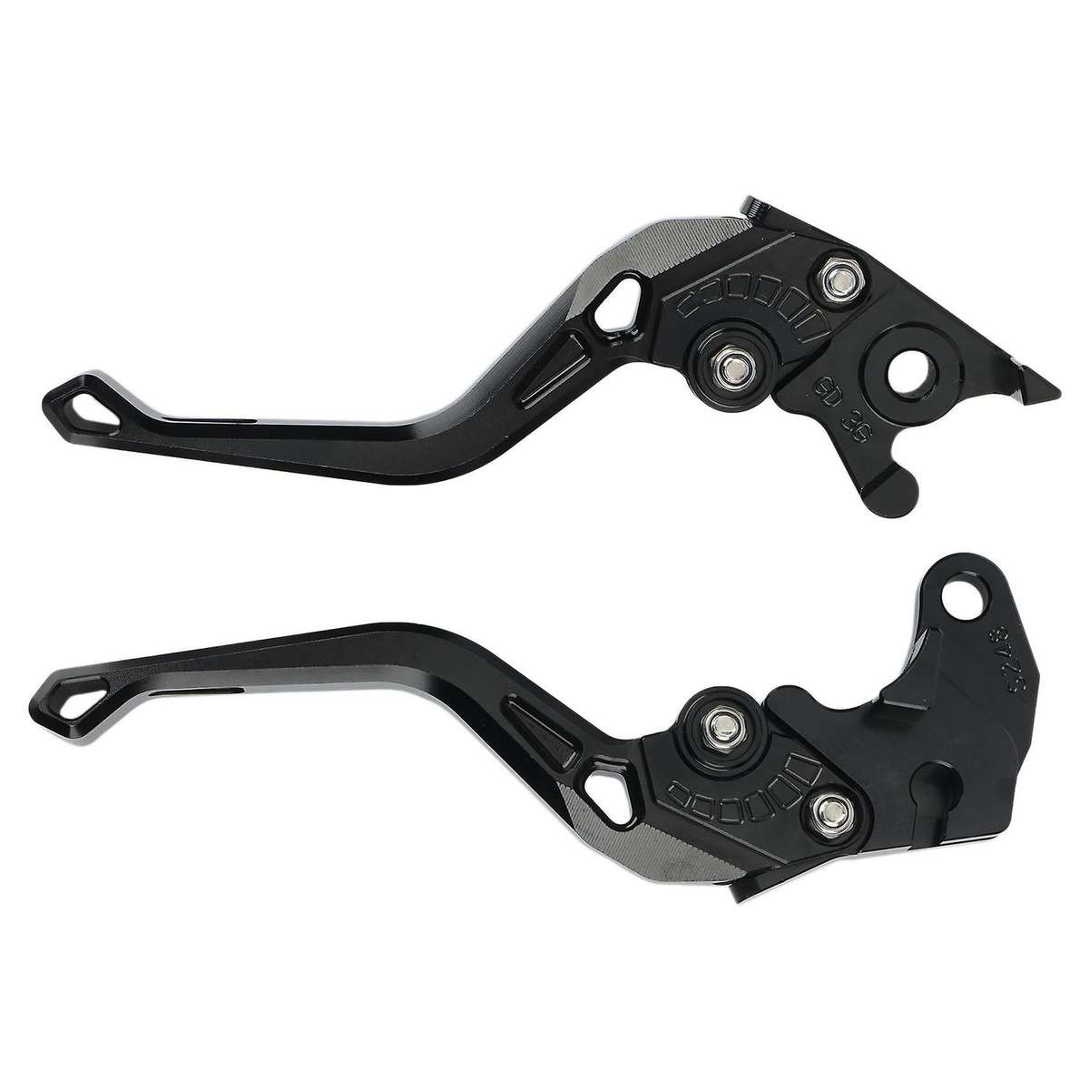 Motorcycle Clutch Levers Brake Levers for MT125 MT-125 2017-2020(Black)