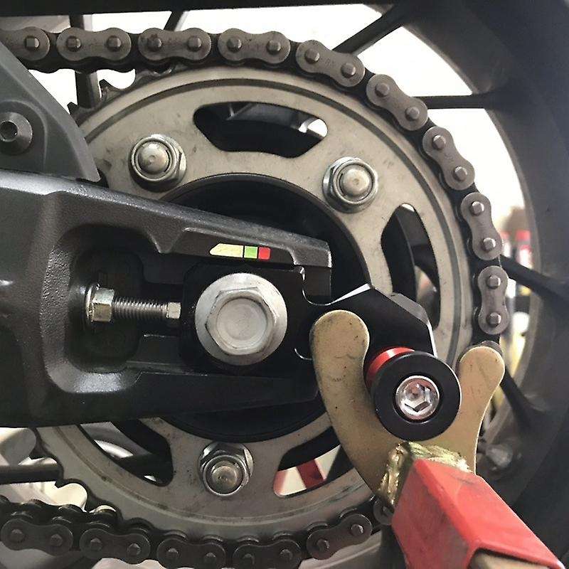 Motorcycle Cnc Aluminum Chain Adjuster Block Rear Swingarm Spools for Honda Cb650f Cbr650f 2014-201