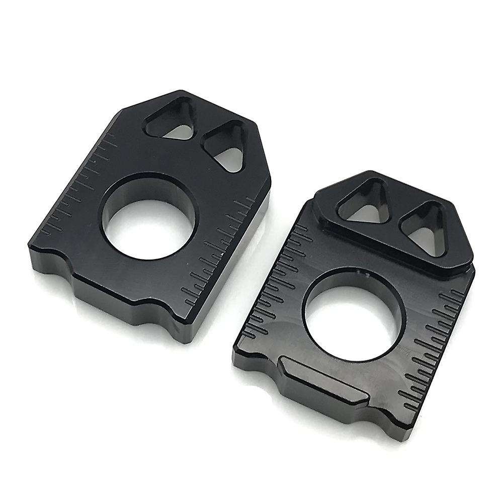 Motorcycle CNC Rear Chain Adjuster Axle Block for DRZ400SM DRZ 400SM DRZ 400 SM 2004-2015 Black