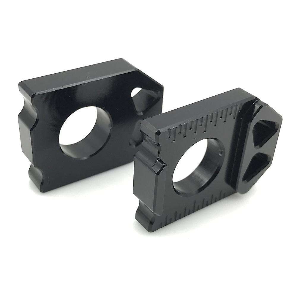 Motorcycle CNC Rear Chain Adjuster Axle Block for DRZ400SM DRZ 400SM DRZ 400 SM 2004-2015 Black