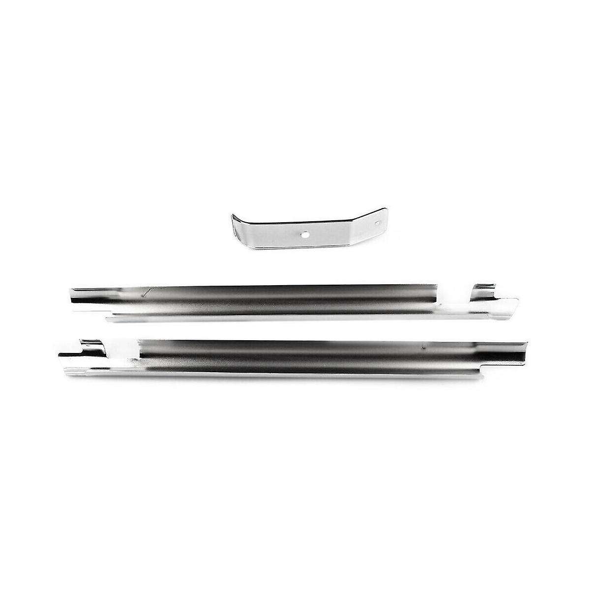 Motorcycle Down Tube Cover Trim for Softail Twin Cam Models 2000-2006 Down Tube Covers Silver