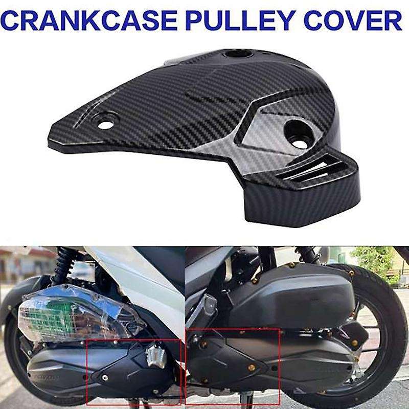 Motorcycle Engine Cover for Click150I Click150 Click 125 150 2016-2019 Belt Pulley Protective Cover