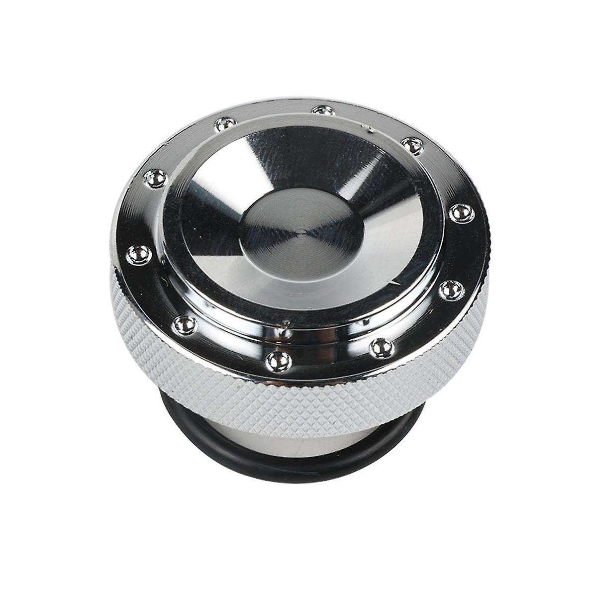 Motorcycle Engine Oil Filler Cap Plug Cover Screw Tank Bolt Nut for BONNEVILLE T100 T120(Silver)