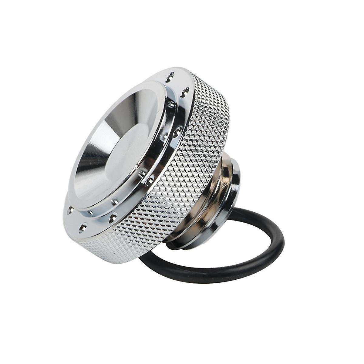 Motorcycle Engine Oil Filler Cap Plug Cover Screw Tank Bolt Nut for BONNEVILLE T100 T120(Silver)