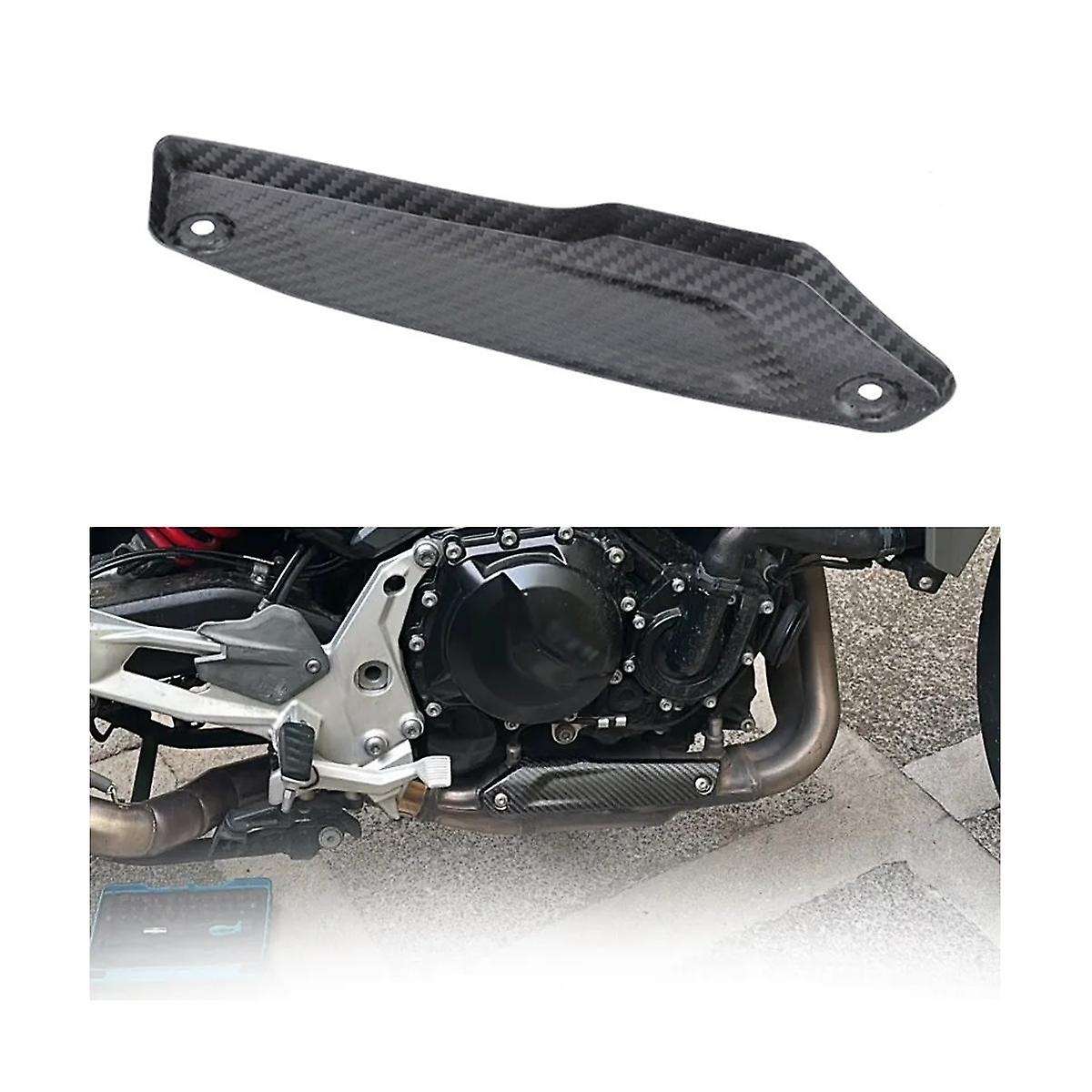 Motorcycle Exhaust Modified Muffler Escape Carbon Fiber Anti Scalding Board Replacement Parts for F9