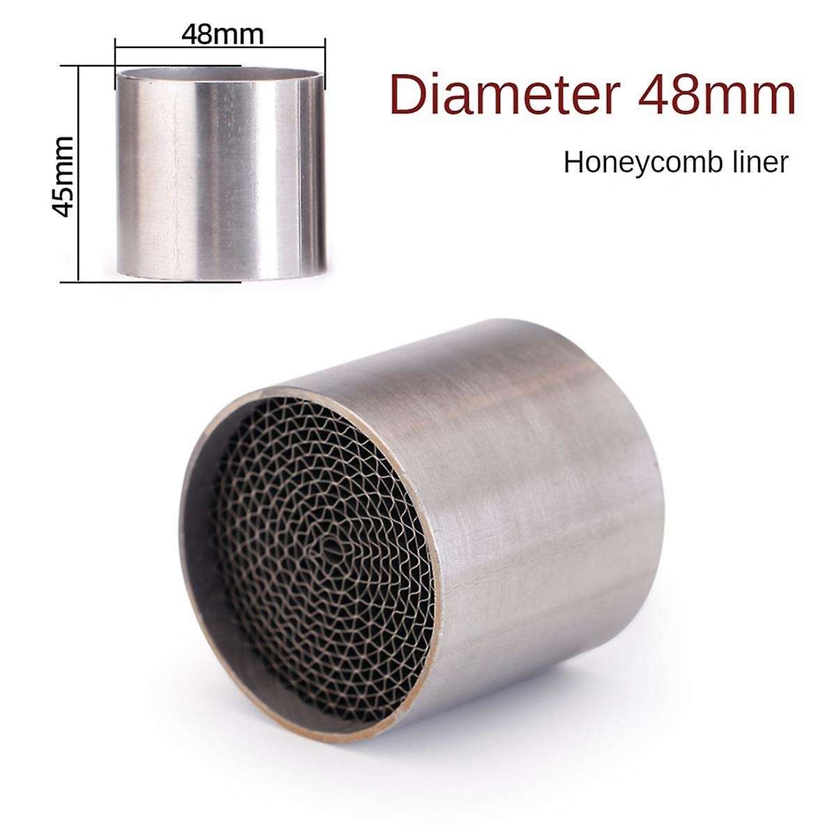 Motorcycle Exhaust Muffler DB Noise Sound Eliminator for , 48mm