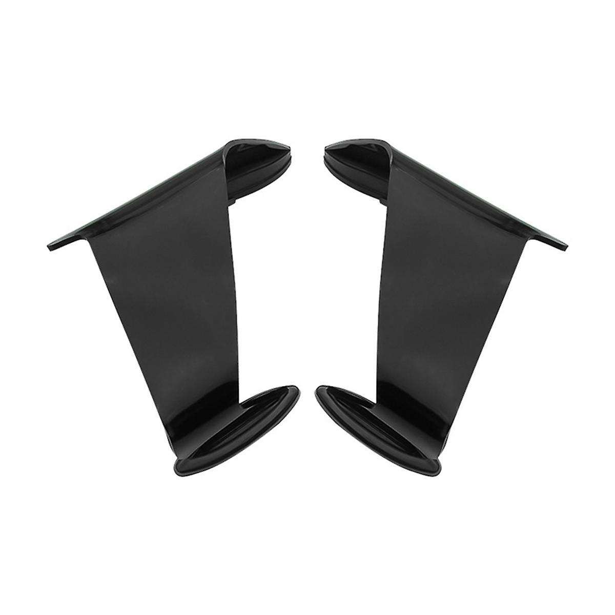Motorcycle Fixed Wind Wing Wing Aerodynamic Fairing for ZX10R -10R 2022-2024 Black