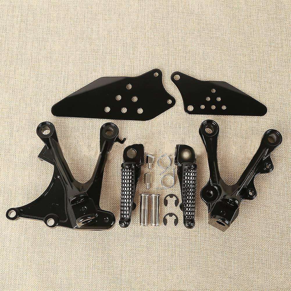 Motorcycle Foot Support Set Footrest Foot Pegs for ZX6R 2005-2008 ZX636 2005-2006