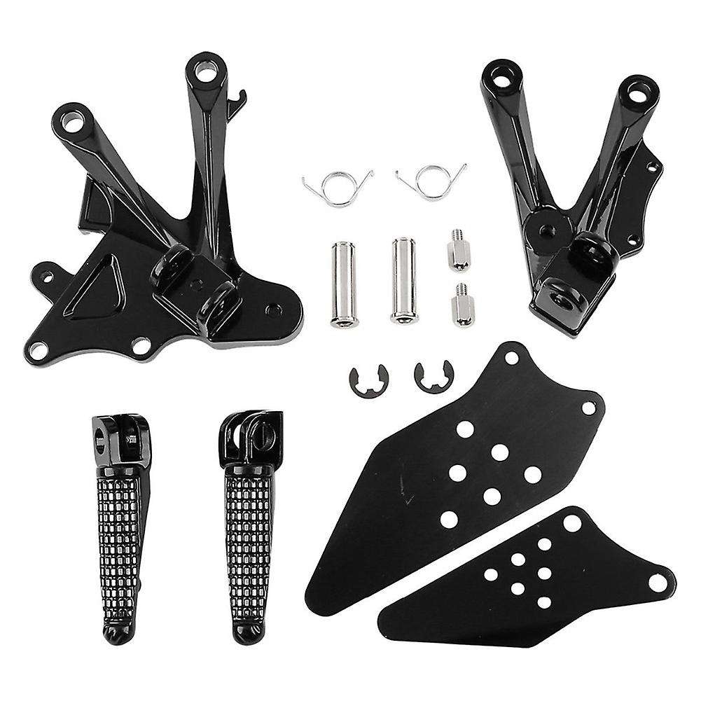 Motorcycle Foot Support Set Footrest Foot Pegs for ZX6R 2005-2008 ZX636 2005-2006