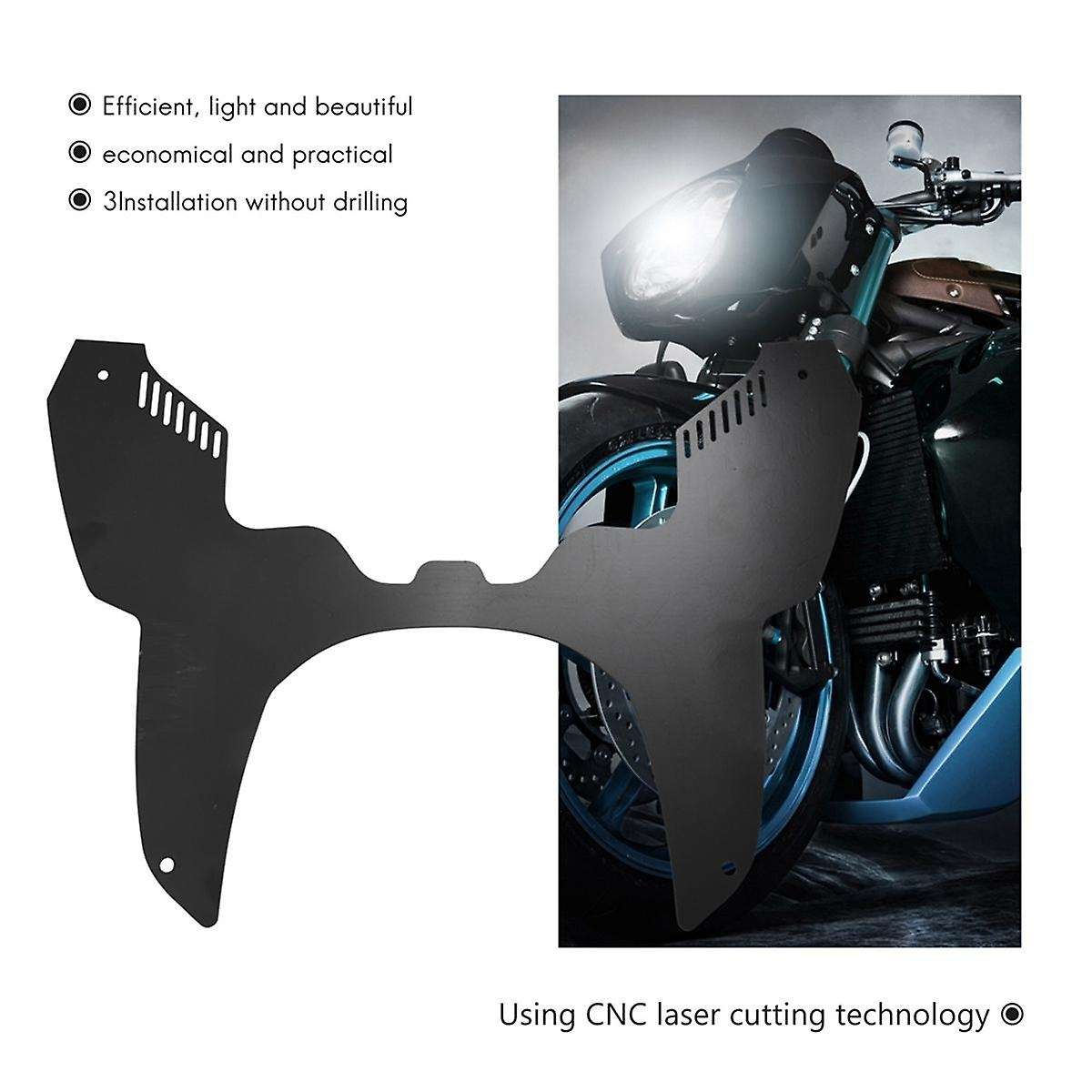 Motorcycle Forkshield Updraft Deflector Cover for Crf1100l Africa Twin Adventure Sports Es 2021 202