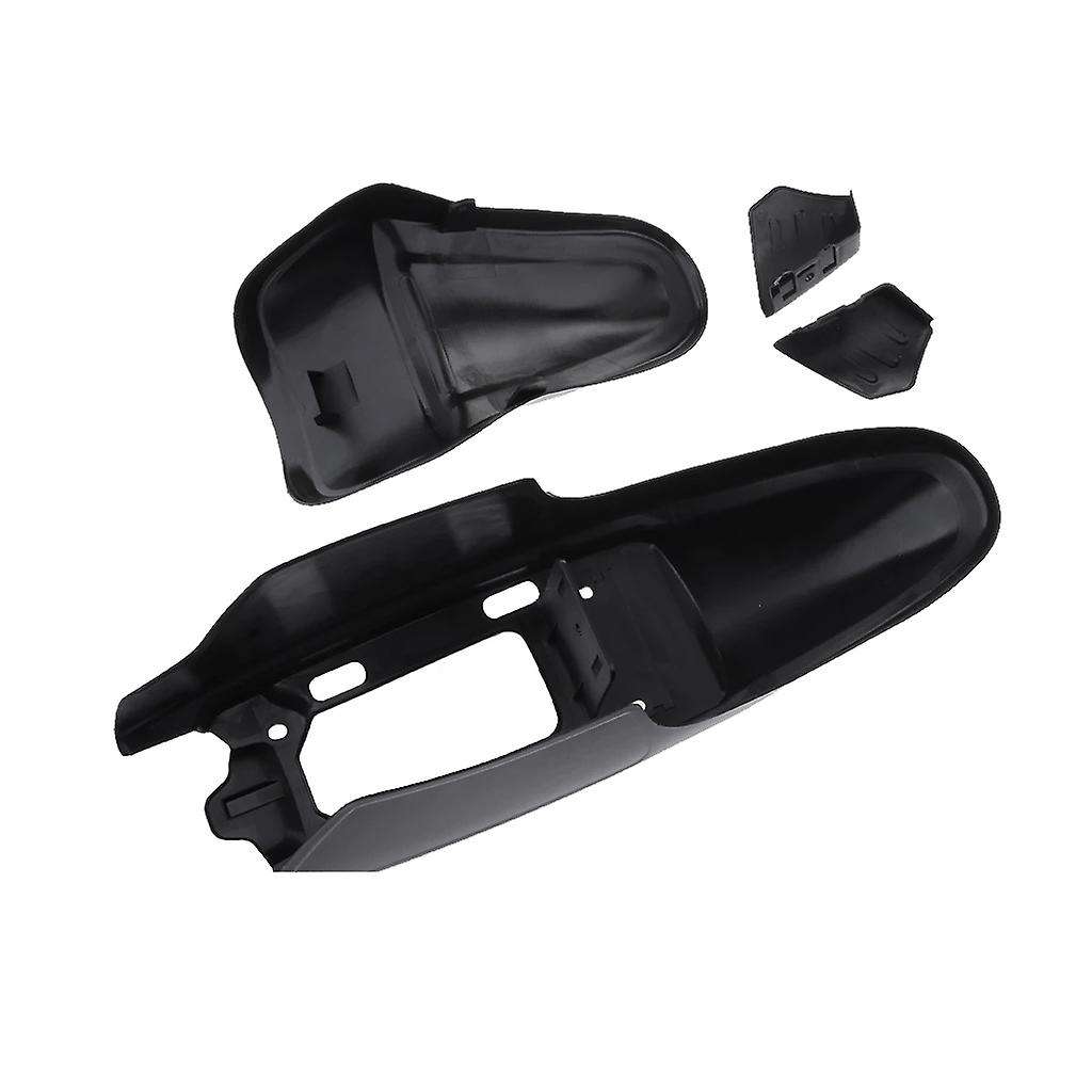 Motorcycle Front & Rear Mudguards Fairing Kit Accesorios for PW50 PY50 Black