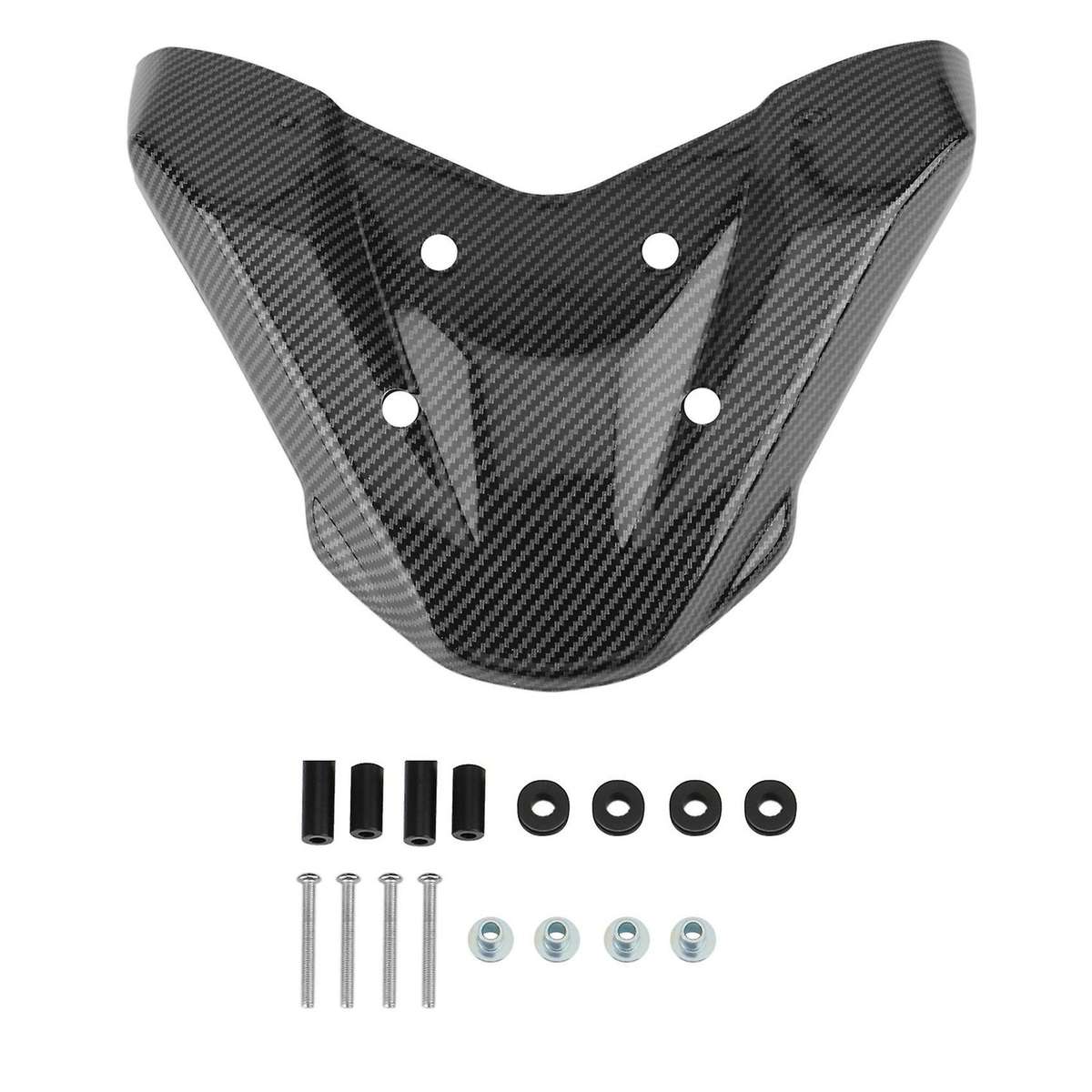 Motorcycle Front Beak Fairing Extension Wheel Extender Cover for S1000XR 2020 2021(Carbon Fiber)