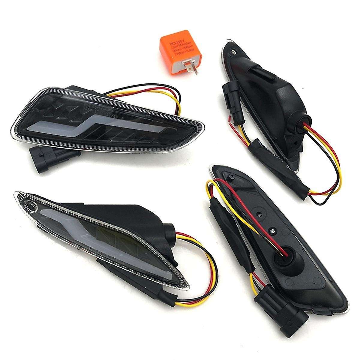 Motorcycle Front Rear Turn Signals Blinker Daytime Running LED Light for Sprint 50 125 150CC