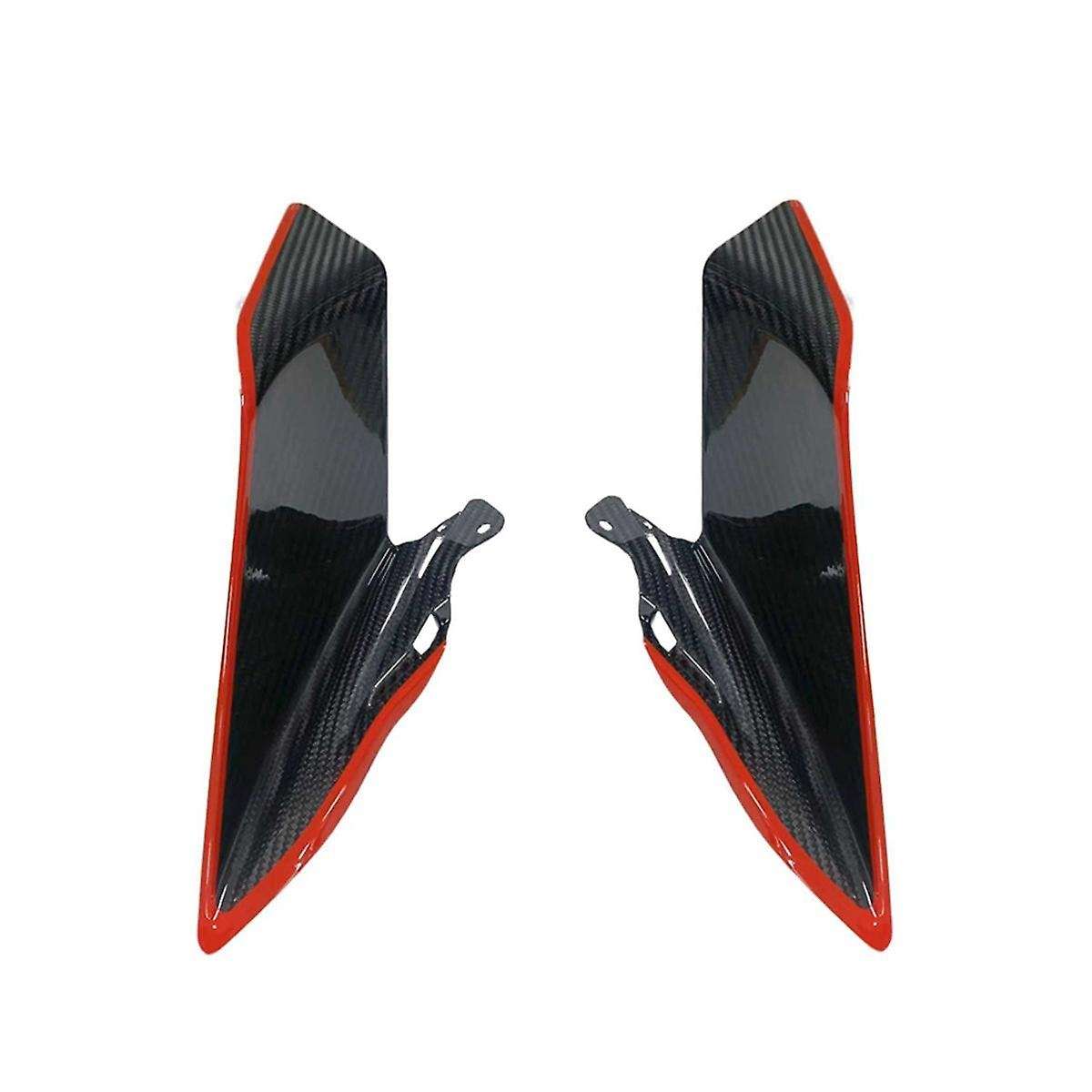 Motorcycle Front Side Downforce Spoilers Fixed Winglet Fairing for 450sr 450sr 450