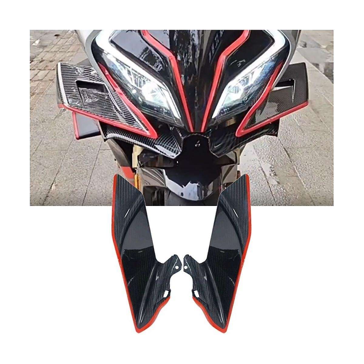 Motorcycle Front Side Downforce Spoilers Fixed Winglet Fairing for 450sr 450sr 450