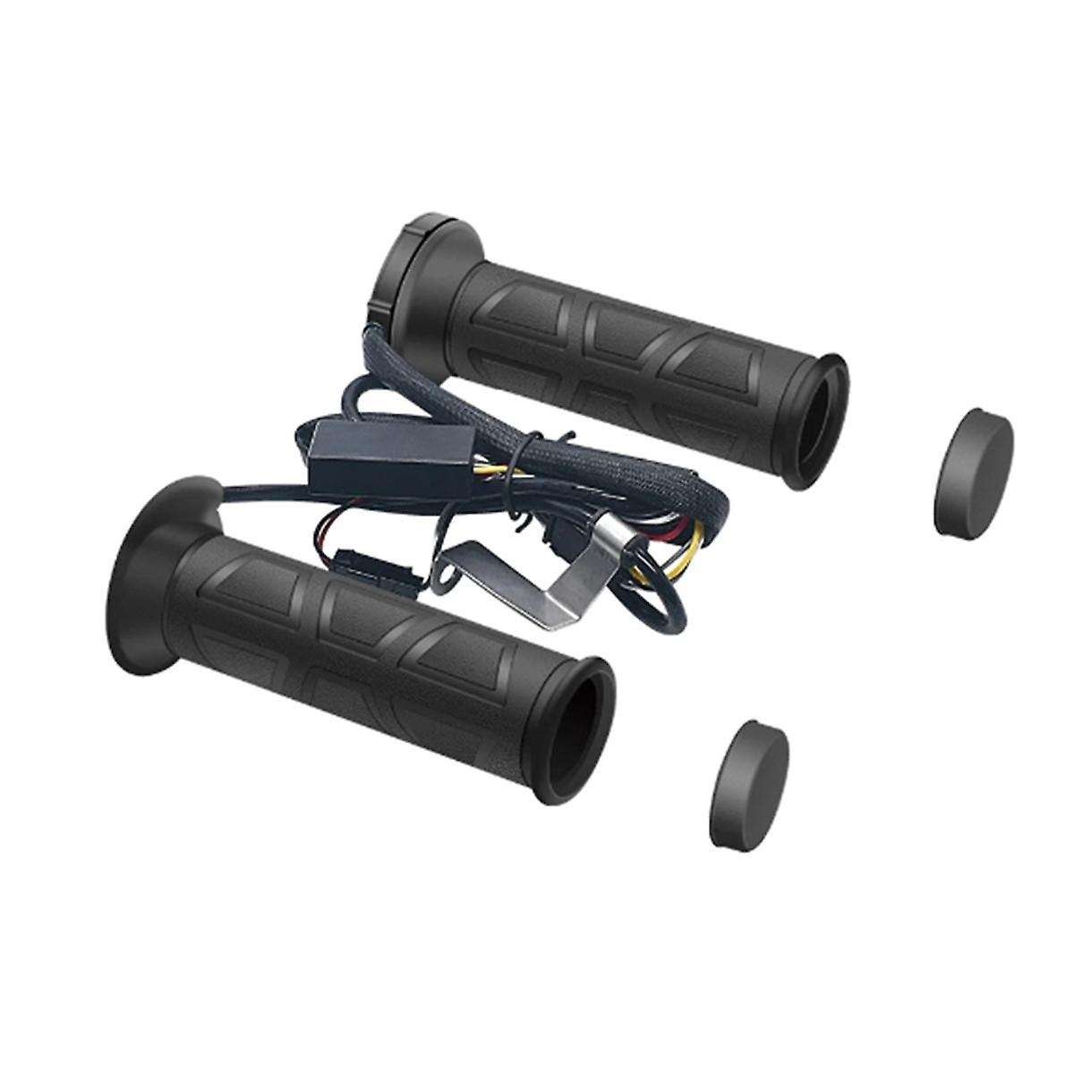 Motorcycle Hand Heated Grips 22mm Hand Heated Grips ATV Warmers Molded Grips Adjustable Temperature