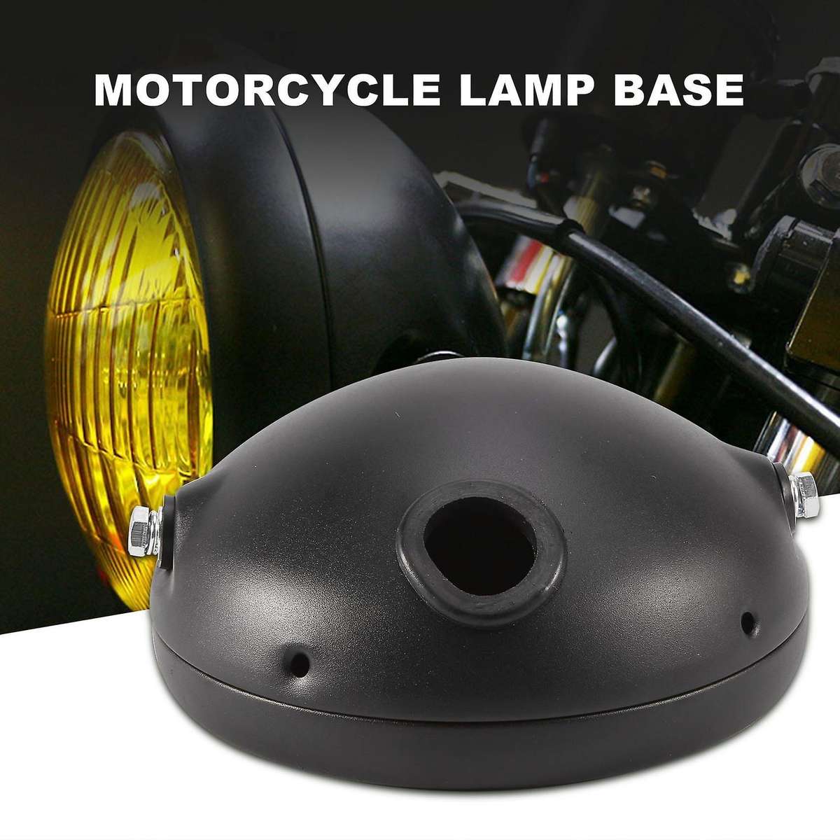Motorcycle Headlight Base 7-Inch Retro LED Headlight Shell Base
