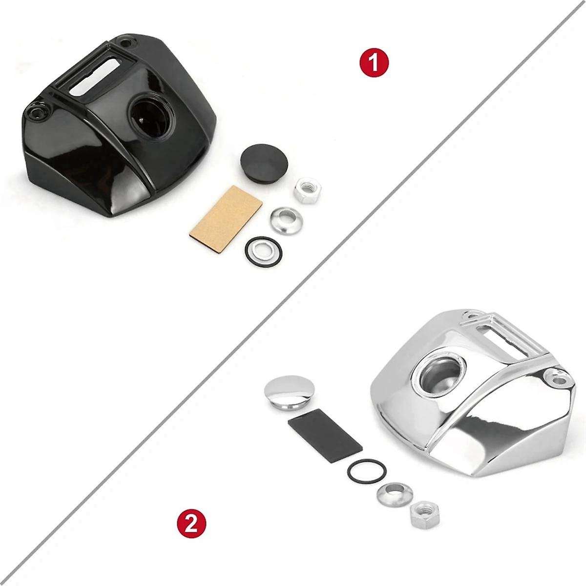 Motorcycle Headlight Black Mount Bracket Cover Headlight Bracket for XL 883 1200 Models