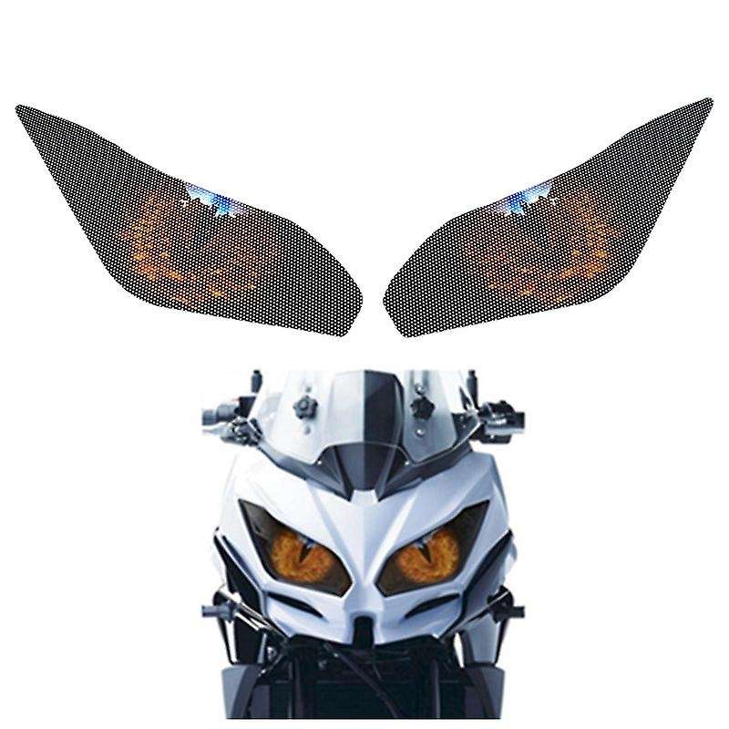 Motorcycle Headlight Protection Sticker Headlights Eye Body Sticker for Ninja650 2017-2019 Versys650