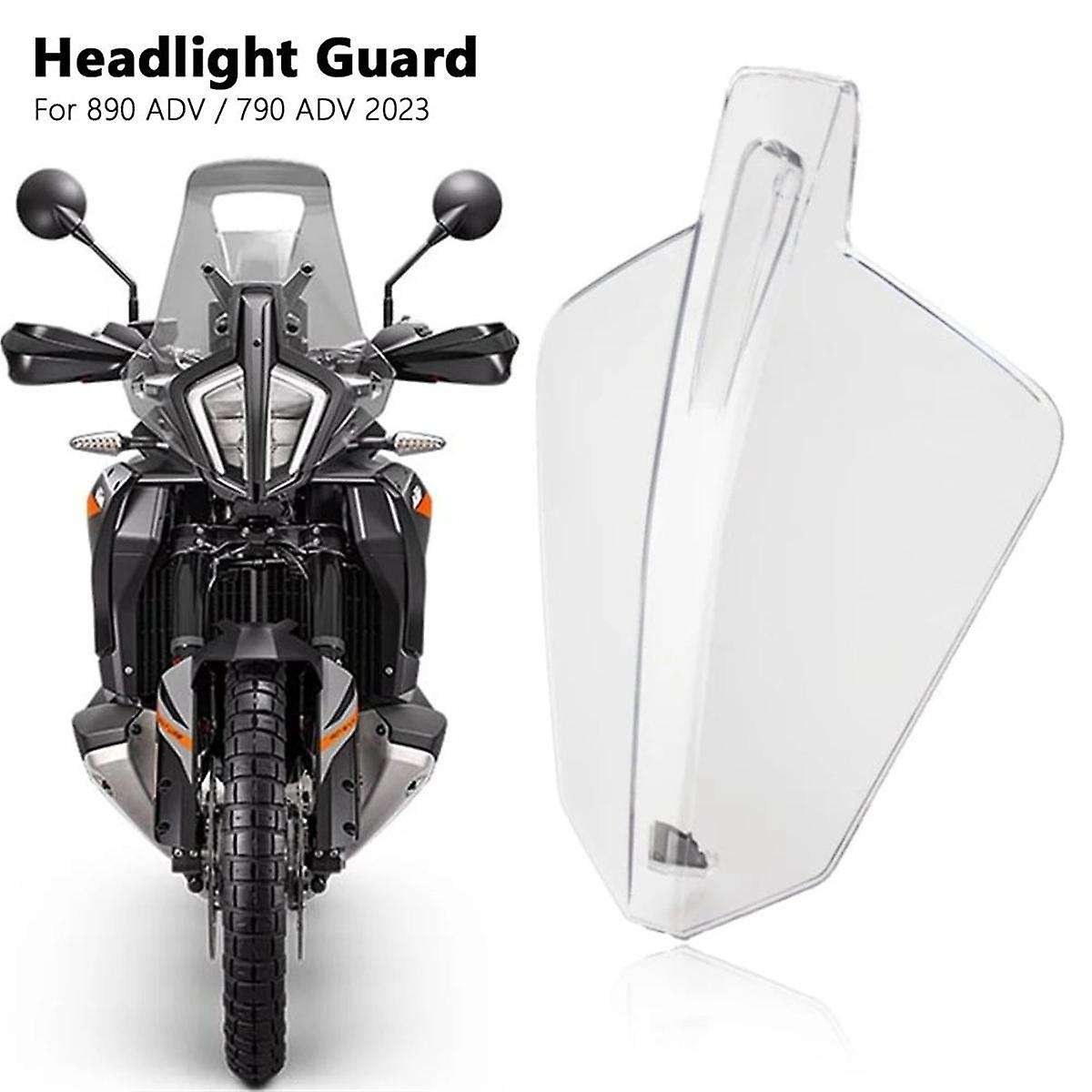 Motorcycle Headlight Protector Guard for 890 Adv Adventure 790 Adventure 2023 2024 Head Light Prote