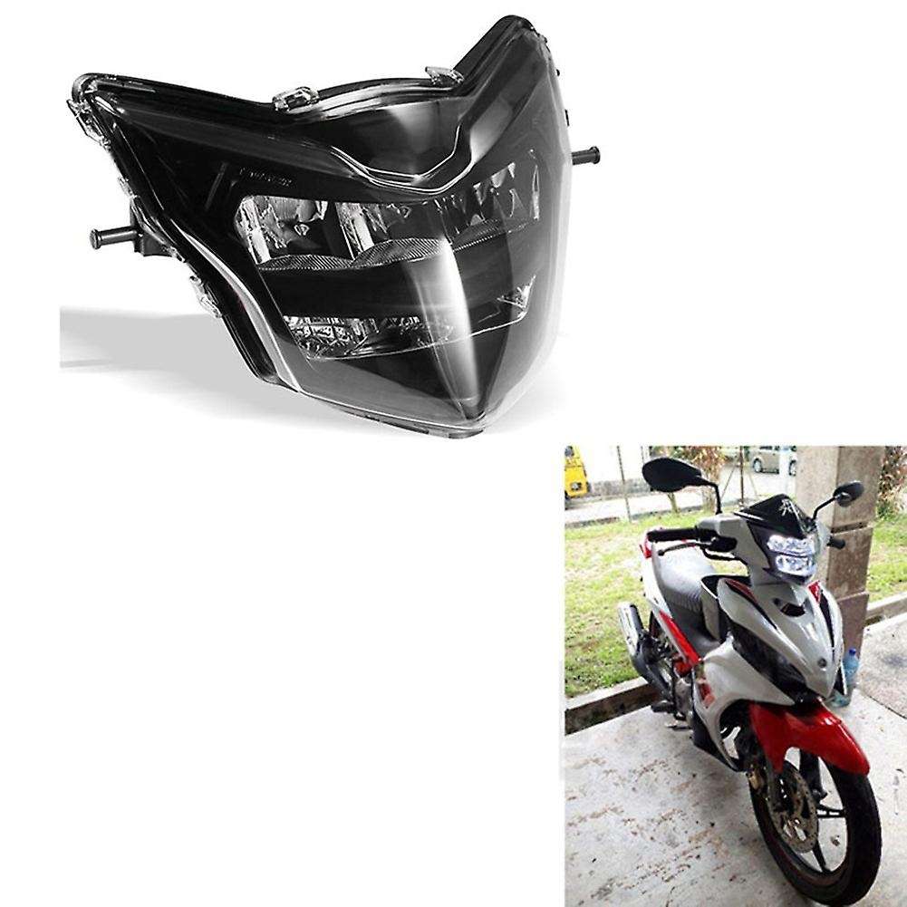 Motorcycle Headlight Transparent Front Lamp Head Light Lamp Socket